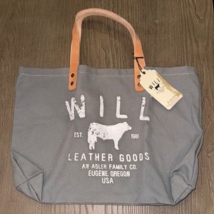 NWT Will Leather Goods Bag - Gray